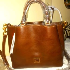 Dooney and Bourke Florentine Brenna Satchel-NWT